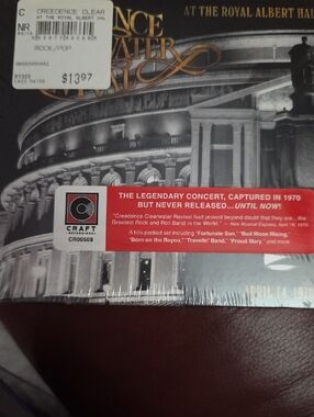 Craft Creedence Clearwater Revival Live Concert CD - New Never Opened